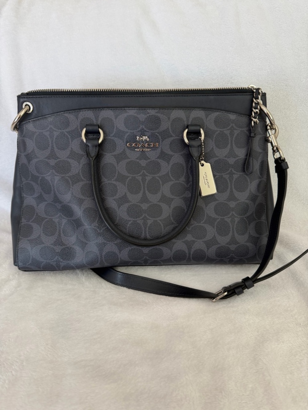 Coach Mia Signature Satchel